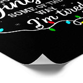 Wahrscheinlich werde ich nur ein bisschen auf dem poster (Ecke)
