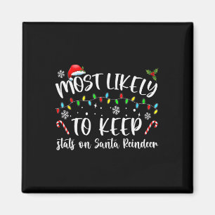 Wahrscheinlich werden die Stats der Familie Santa  Magnet
