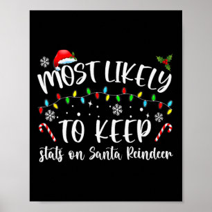 Wahrscheinlich werden die Stats der Familie Santa  Poster