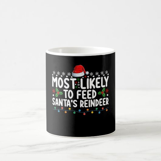 Wahrscheinlich werden Weihnachten der Rentiere des Kaffeetasse (Mittel)