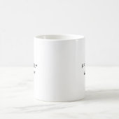 Wahrscheinlich Whisky Funny Typografy Coffee Tasse (Mittel)