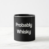 Wahrscheinlich Whisky Tasse (Zentrum)