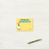 WAHRSCHEINLICH WICHTIGE Panikhühner von Sandra Boy Post-it Klebezettel (Auf Schreibtisch)