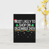 Wahrscheinlich wird am 24. Dezember im Familien-We Karte (Gelbe Blume)