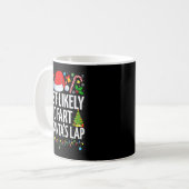 Wahrscheinlich wird auf dem Schoß des Weihnachtsma Kaffeetasse (Vorderseite Links)