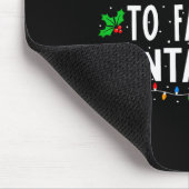 Wahrscheinlich wird auf dem Schoß des Weihnachtsma Mousepad (Ecke)