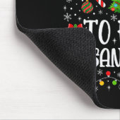 Wahrscheinlich wird auf dem Schoß von Santa gefurz Mousepad (Ecke)