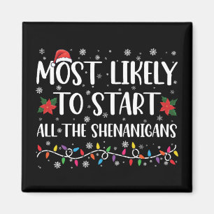 Wahrscheinlich wird das Weihnachtschaos angefangen Magnet