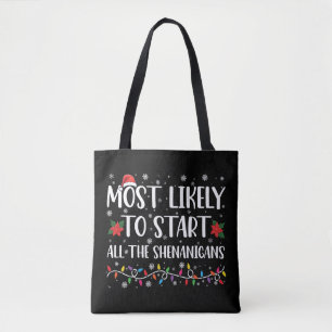 Wahrscheinlich wird das Weihnachtschaos angefangen Tasche
