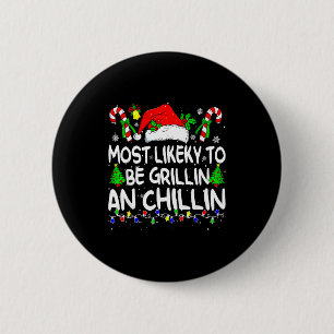 Wahrscheinlich wird die Familie Christmas grillen Button