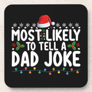 Wahrscheinlich wird eine Weihnachtsfamilie einen P Getränkeuntersetzer