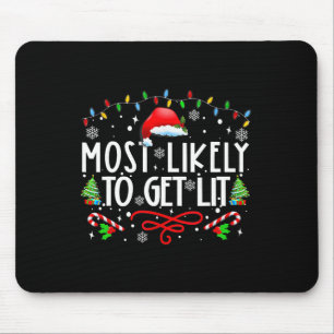 Wahrscheinlich wird es beim Trinken Spaß macht Fam Mousepad