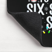 Wahrscheinlich wird man bei Santa 67 schreien Sech Mousepad (Ecke)