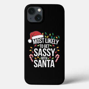 Wahrscheinlich wird man mit Santa Christmas Xmas f Case-Mate iPhone Hülle