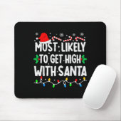 Wahrscheinlich wird man mit Santa Family Matching Mousepad (Mit Mouse)
