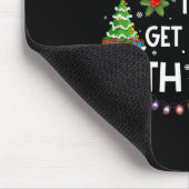 Wahrscheinlich wird man mit Santa Merry Christmas  Mousepad (Ecke)