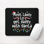 Wahrscheinlich wird man mit Weihnachtsmann lustige Mousepad (Mit Mouse)