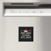 Wahrscheinlich wird mit Santa Family Christ gefisc Magnet (In Situ (Geschirrspüler))