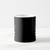 Wahrscheinlich wird mit Santa Weihnachtsschwimmen  Kaffeetasse (Mittel)