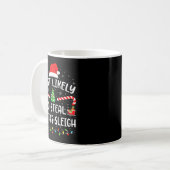 Wahrscheinlich wird Santas Schlitten gestohlen Fam Kaffeetasse (Vorderseite Links)