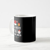 Wahrscheinlich wird Sy mit Santa Fun Family Christ Kaffeetasse (Vorderseite Links)