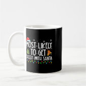 Wahrscheinlich wird Sy mit Santa Fun Family Christ Kaffeetasse (Links)