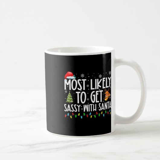 Wahrscheinlich wird Sy mit Santa Fun Family Christ Kaffeetasse (Rechts)