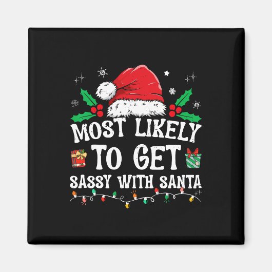 Wahrscheinlich wird Sy mit Santa Fun Family Christ Magnet (Vorne)