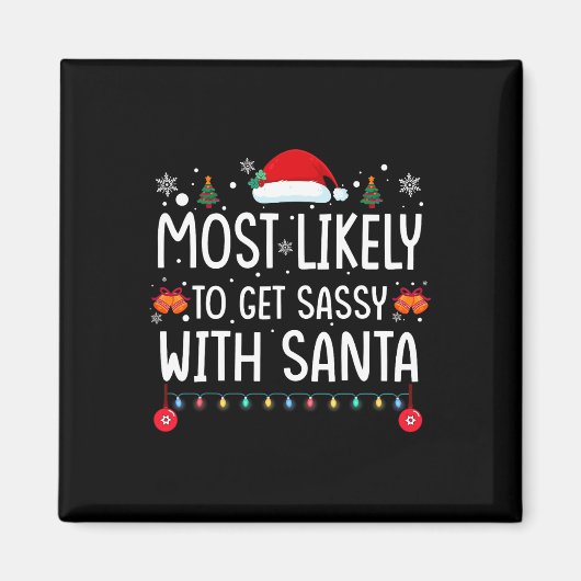 Wahrscheinlich wird Sy mit Santa Fun Family Christ Magnet (Vorne)