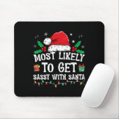 Wahrscheinlich wird Sy mit Santa Fun Family Christ Mousepad (Mit Mouse)