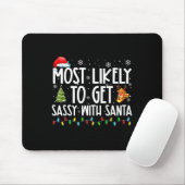 Wahrscheinlich wird Sy mit Santa Fun Family Christ Mousepad (Mit Mouse)