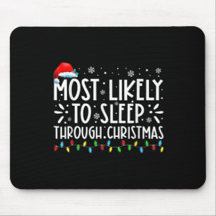 Wahrscheinlich wird Weihnachten in der Familie ver Mousepad