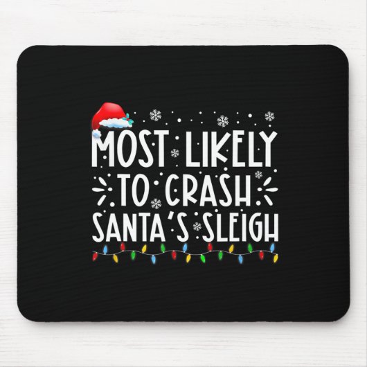 Wahrscheinlich wird Weihnachten Spaß machen, wenn Mousepad (Vorne)