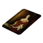 Wahrscheinliches Portrait von Nell Gwynne (1650-87 Magnet (Linke Seite)