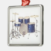 WAHRSCHEINLICHKEIT DER DRUMMER ORNAMENT AUS METALL (Links)