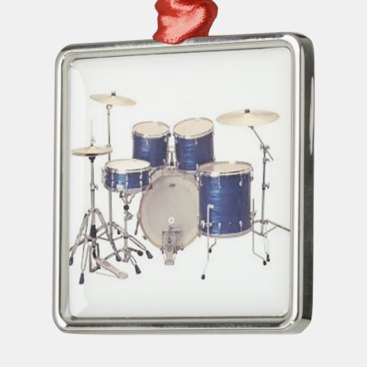 WAHRSCHEINLICHKEIT DER DRUMMER ORNAMENT AUS METALL (Links)
