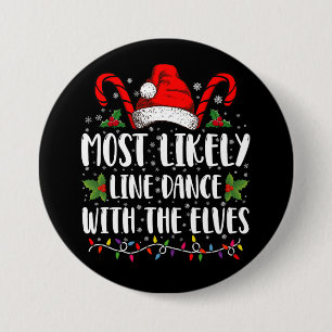 Wahrscheinlichste, die mit den Elfen Weihnachten L Button
