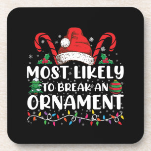 Wahrscheinlichste, einen Weihnachtsbaumschmuck zu  Getränkeuntersetzer