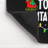 Wahrscheinlichste, um den Weihnachtsschlitten der Mousepad (Ecke)
