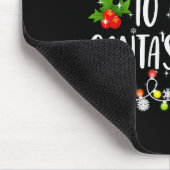 Wahrscheinlichste, um Weihnachtsmann-Schlitten lus Mousepad (Ecke)