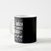 Wahrscheinlichste, um Weihnachtsmanns Schlitten Fa Kaffeetasse (Vorderseite Links)