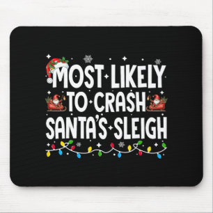 Wahrscheinlichste, um Weihnachtsmanns Schlitten zu Mousepad