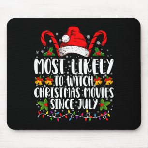 Wahrscheinlichste Weihnachtsfilme seit Juli Xmas Mousepad