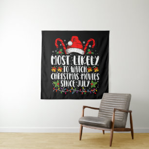 Wahrscheinlichste Weihnachtsfilme seit Juli Xmas Wandteppich