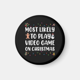 Wahrscheinlichster, der an Weihnachten Videospiele Magnet