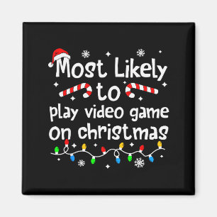 Wahrscheinlichster, der an Weihnachten Videospiele Magnet