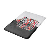 Währung der Bretagne Badematte (Schrägansicht)