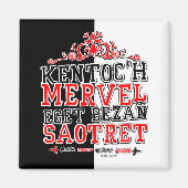 Währung der Bretagne Magnet (Vorne)