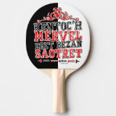 Währung der Bretagne Tischtennis Schläger (Vorderseite)