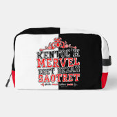 Währung der Bretagne Waschbeutel (Rückseite)